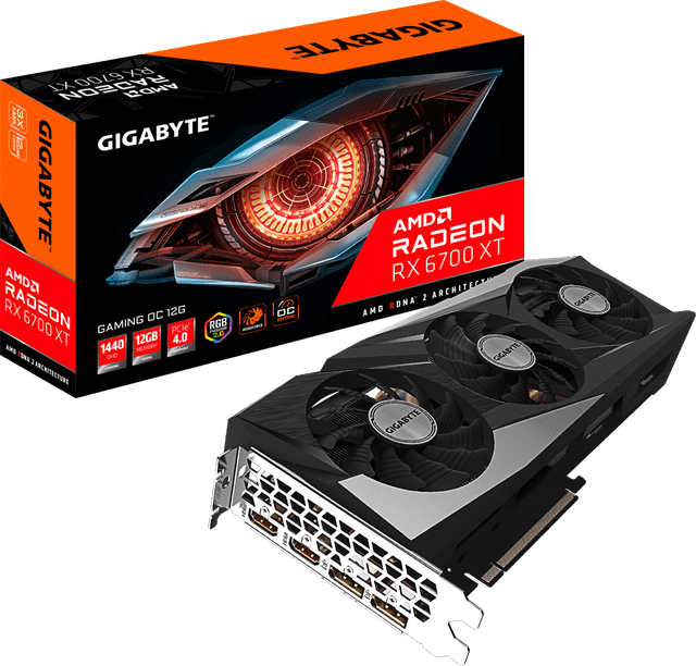 Gigabyte Radeon RX 6700 XT GAMING OC 12G [GV-R67XTGAMING OC-12GD]
