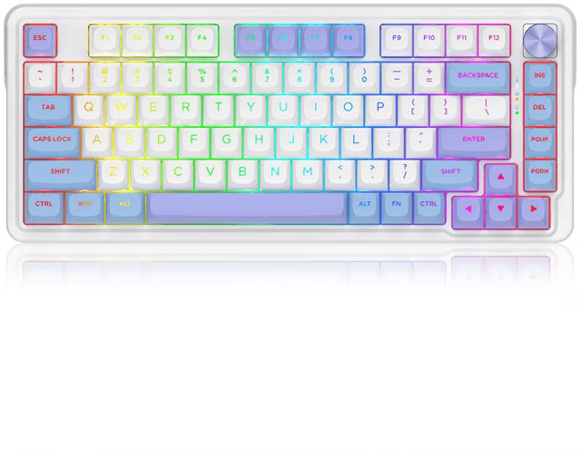 Redragon Ucal Pro K673 - White / Blue