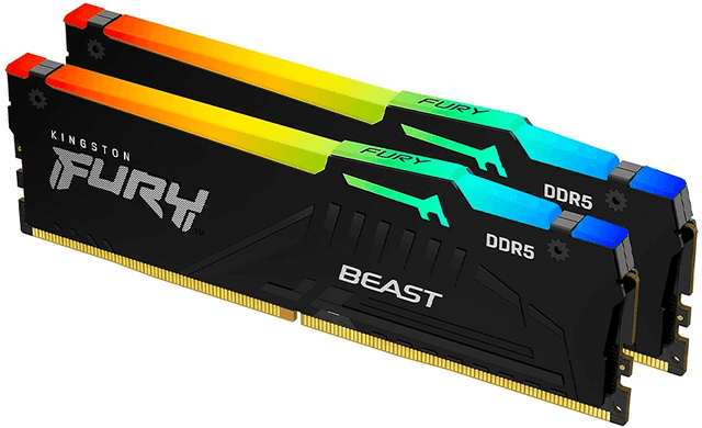 Kingston Fury Beast RGB KF560C36BBEAK2-64 (2 x 32 GB | DIMM DDR5-6000)
