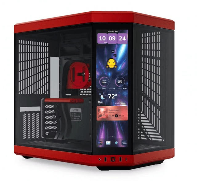 Hyte Y70 Touch Infinite - Red / Black (CS-HYTE-Y70TI-RB)