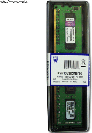 Kingston KVR1333D3N9/8G (1 x 8GB | DIMM DDR3-1333)