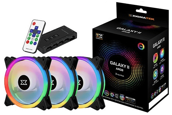 Xigmatek Galaxy II Elite (AY120) ARGB [EN42098]