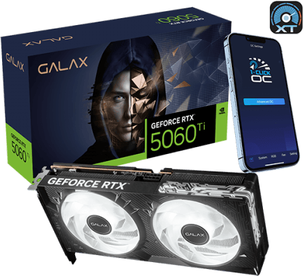 Galax GeForce RTX 5060 Ti 1-Click OC 8GB [56ISN8MDCPCT]