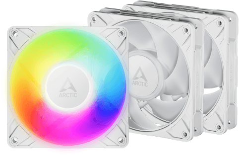 Arctic P12 Pro A-RGB White 120mm (3-Pack) [ACFAN00326A]