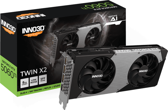 Inno3D GeForce RTX 5060 Ti 8GB TWIN X2 [N506T2-08D7-193075N]