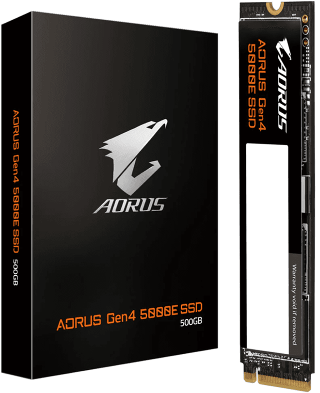 Gigabyte Aorus Gen4 5000E SSD 500 GB (AG450E500G-G)