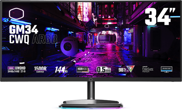 Cooler Master GM34-CWQ ARGB [CMI-GM34-CWQA]