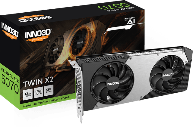 Inno3D GeForce RTX 5070 TWIN X2