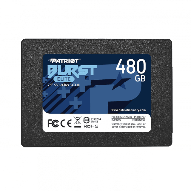 Patriot Burst Elite 480 GB (PBE480GS25SSDR)