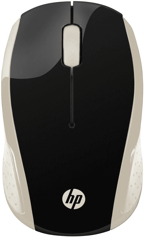 HP 200 Wireless Optical Mouse (Gold) (2HU83AA)