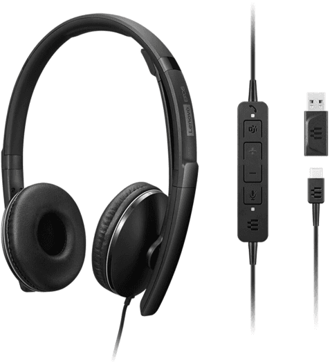 Lenovo Wired ANC Headset Gen 2 (Teams) (4XD1M45627)
