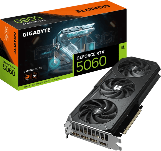 Gigabyte GeForce RTX 5060 GAMING OC 8G [GV-N5060GAMING OC-8GD]