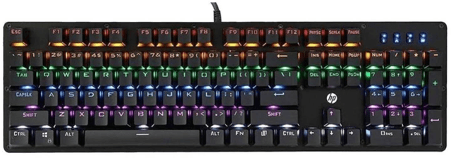 HP GK100 Gaming Keyboard - Black