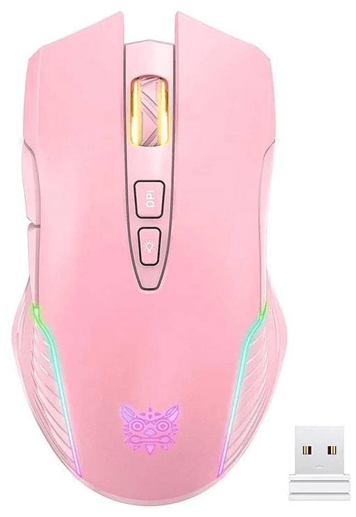 Onikuma Wireless Gaming Mouse CW905 - Pink