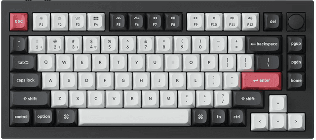 Keychron Q1 HE - Gateron Nebula Switch / Español (Q1H-M1-ES)