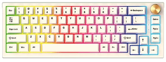 Fantech MAXFIT67 MK858 Space Edition- Yellow Switch