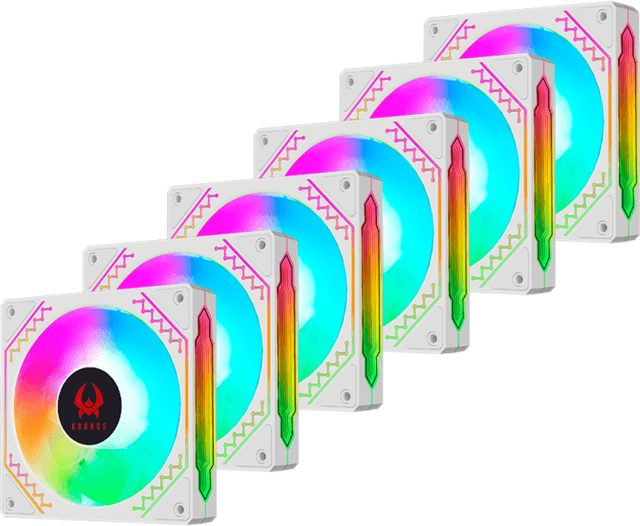 Kronos Ventus White - Set 6 Ventiladores