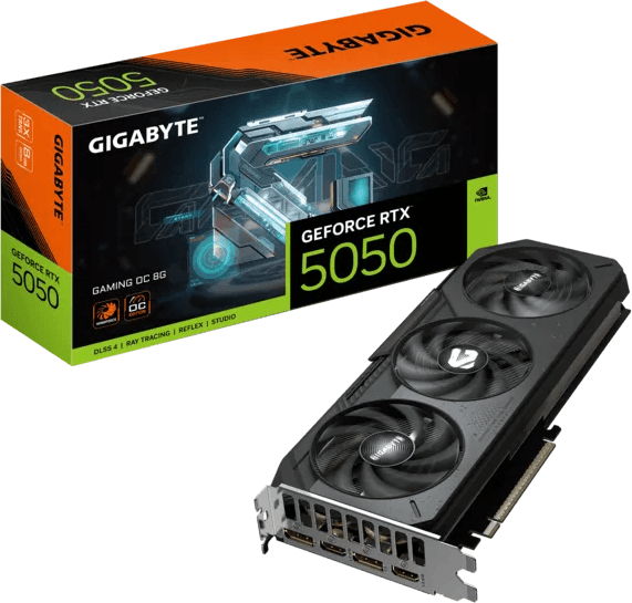 Gigabyte GeForce RTX 5050 GAMING OC 8G [GV-N5050GAMING OC-8GD]