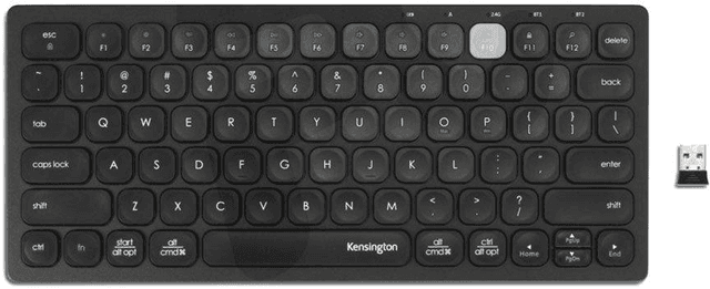 Kensington Compact Multidevice Keyboard Dual Wireless (K75502ES)