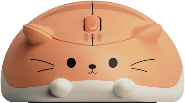 Akko Cat Theme Mouse - Orange KATE