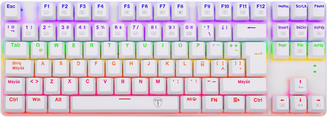 T-Dagger Bora Rainbow Lite - Blanco (T-TGK313W-LIT)