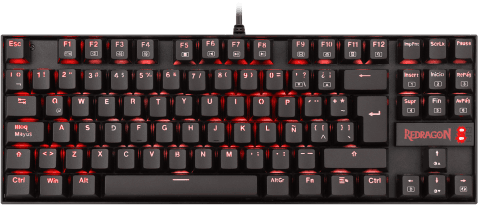 Redragon Kumara K552-SP (Luz Roja)