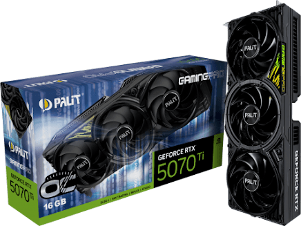 Palit GeForce RTX 5070 Ti GamingPro [NE7507T019T2-GB2031A]