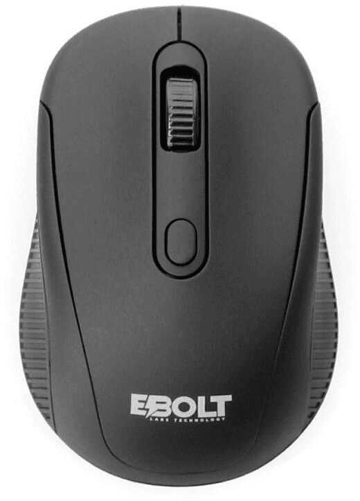 Ebolt Mouse Inalámbrico - Negro (EB-WMOUSE)