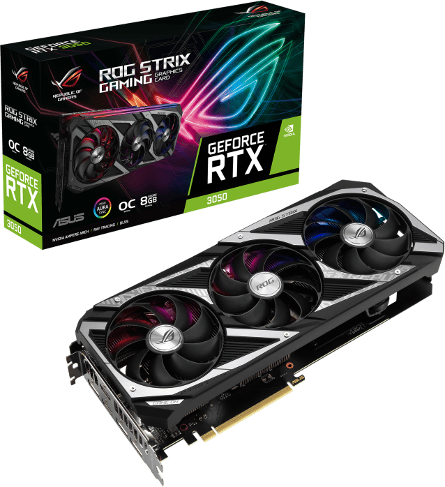 ASUS ROG-STRIX-RTX3050-O8G-GAMING