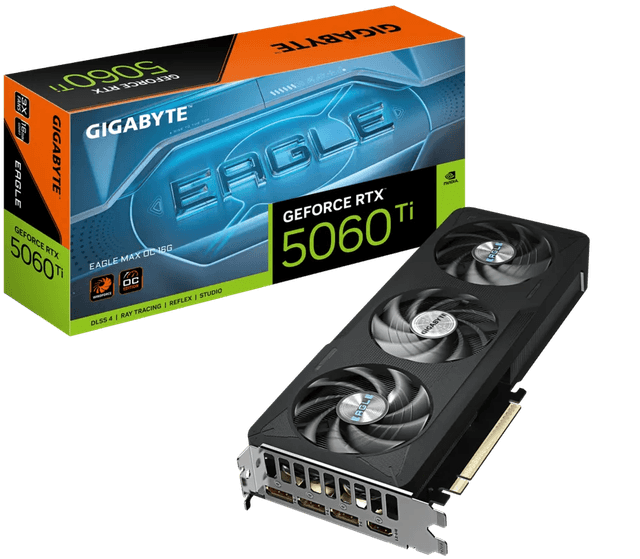 Gigabyte GeForce RTX 5060 Ti EAGLE MAX OC 16G [GV-N506TEAGLEMAX OC-16GD]