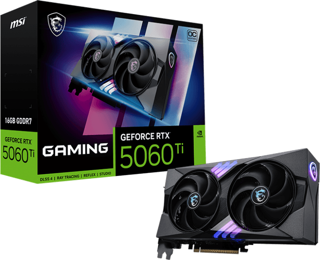 MSI GeForce RTX 5060 Ti 16G GAMING OC [G506T-16GC]
