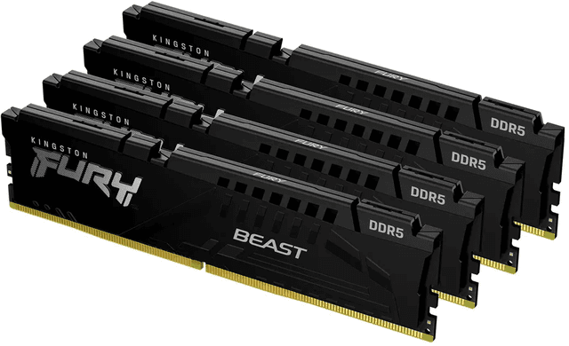 Kingston Fury Beast KF556C40BBK4-128 (4 x 32 GB | DIMM DDR5-5600)