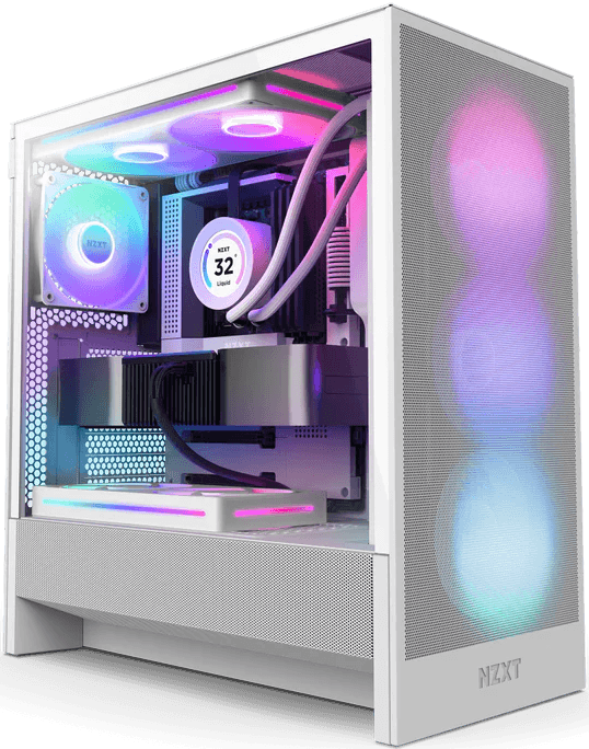 NZXT H5 Flow RGB - White (CC-H52FW-R1)