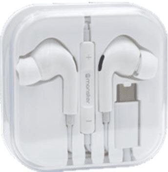 Monster Audio Earpods USB Tipo C C21 - White