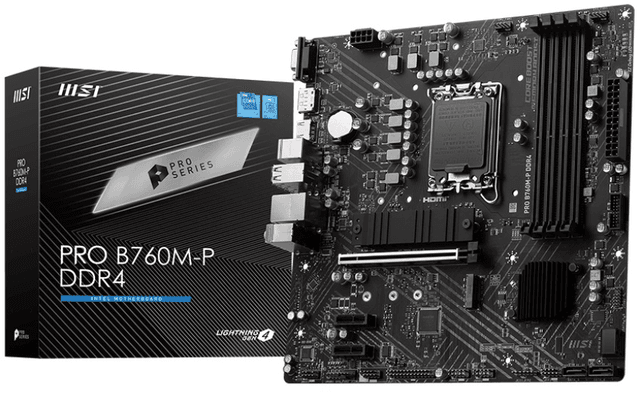 MSI PRO B760M-P DDR4