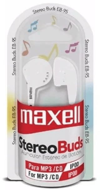 Maxell EB-95 StereoBuds - Blanco