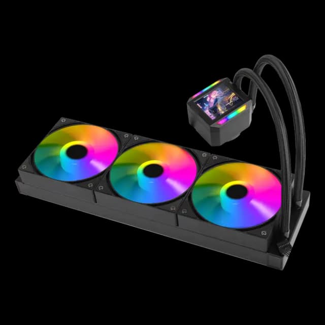 EsGaming Aurora 360 ARGB - Black [EW-360S4]