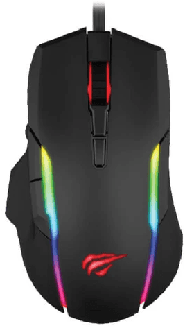 Gamenote MS1012 RGB Backlit Programmable Gaming Mouse (MS1012A)