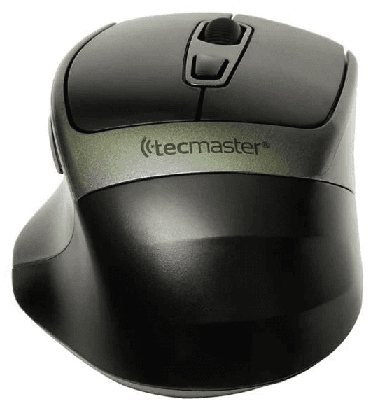 Tecmaster Mouse Dual Ergonomico - Black (TM-100546)