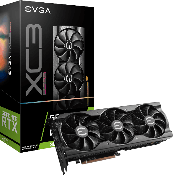 EVGA GeForce RTX 3070 XC3 ULTRA GAMING [08G-P5-3755-KR]
