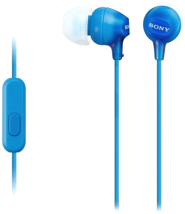 Sony MDR-EX15AP In-ear Headphones - Blue