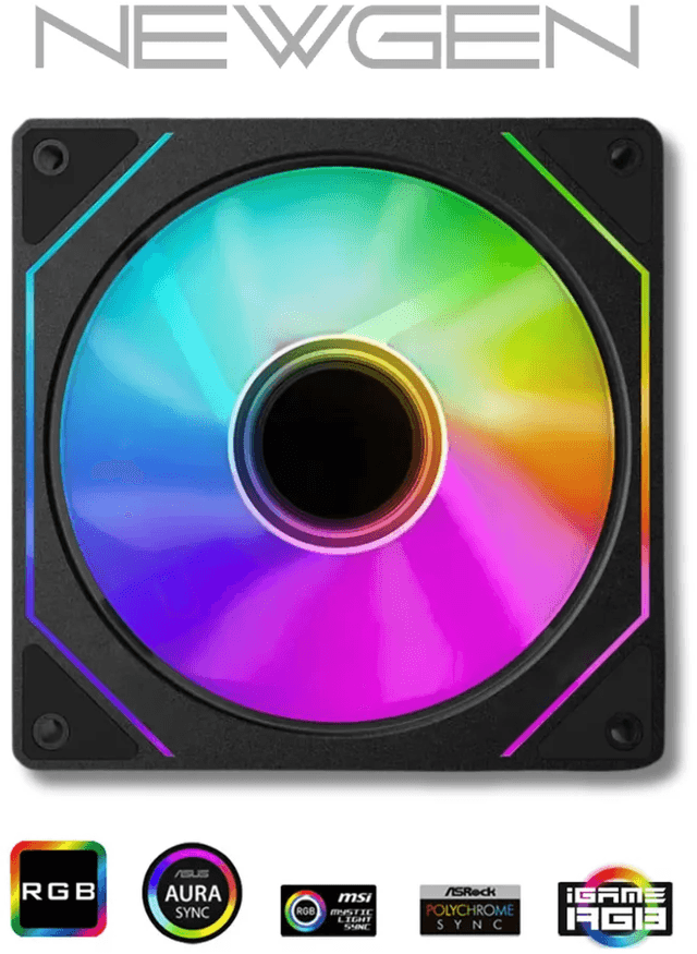 Newgen Edge Black ARGB - Reverse