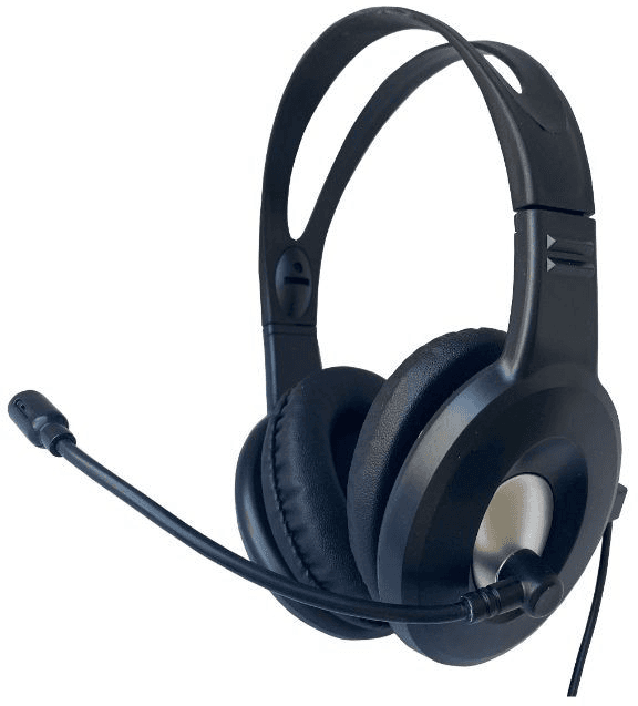 Vivitar Wired Headset - Black (VWC106-BLK)