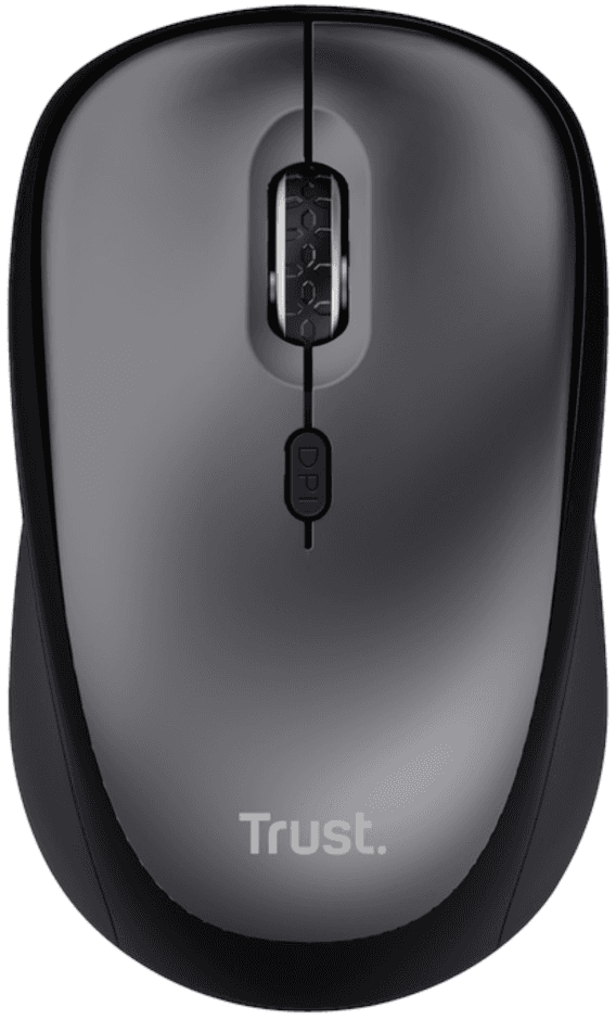 Trust Yvi+ Silent Wireless Mouse - Black (24549)