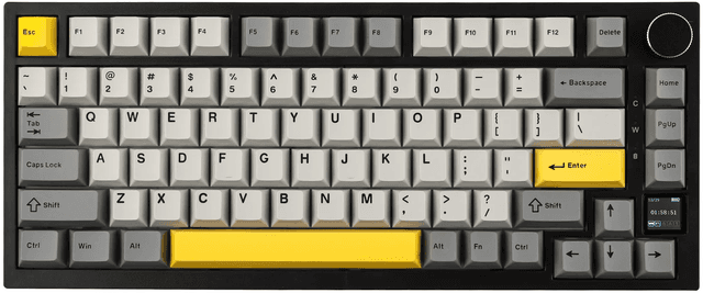 Ajazz AK820 Pro - Grey (Ajazz Gift Switch)