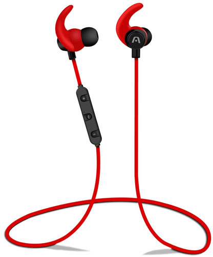 Argomtech Ultimate Sound Fit BT Earbuds - Red (ARG-HS-2038RD)