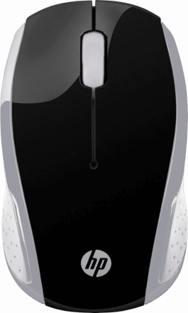 HP 200 Wireless Optical Mouse (Silver) (2HU84AA)