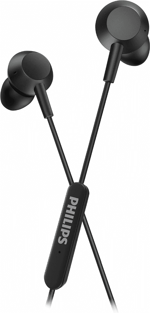 Philips Auriculares intrauditivos con micrófono - Negro (TAE5008BK/00)