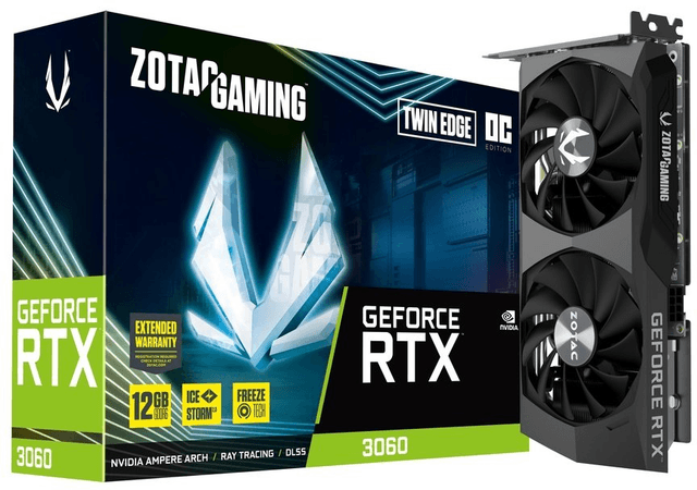 Zotac GAMING GeForce RTX 3060 Twin Edge OC [ZT-A30600H-10M]
