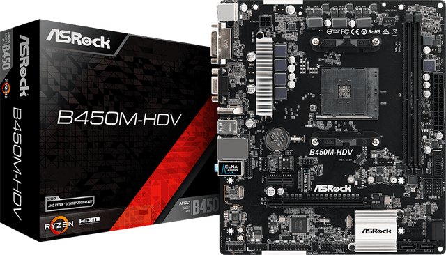 ASRock B450M-HDV